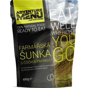 Hlavní jídlo Adventure menu Farmářská šunka s čočkovým ragú