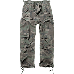 M65 Vintage kalhoty Brandit woodland Barva: WOODLAND, Velikost: XL