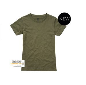 Tričko Brandit dámské olivové Barva: olive, Velikost: XL