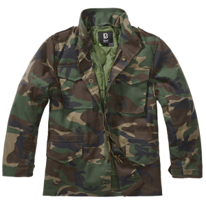 Bunda dětská Brandit M65 Standard woodland Barva: WOODLAND, Velikost: 122/128