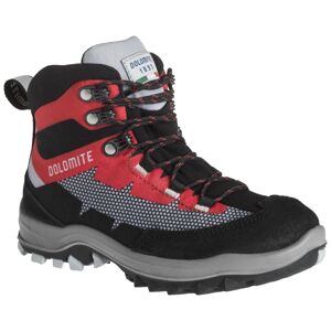 Boty DOLOMITE Shoe Jr Steinbock WT GTX, Pewter Grey/Fiery Red (vzorek) velikost: EU 30