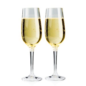 GSI NESTING CHAMPAGNE FLUTE SET
