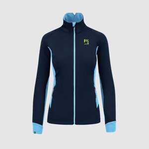 KARPOS W Pizz.Evo Full Zip Fl, Sky Captain/Blue Atoll velikost: XS