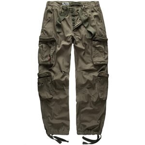 SURPLUS Kalhoty AIRBORNE VINTAGE ZELENÉ Barva: Zelená, Velikost: L