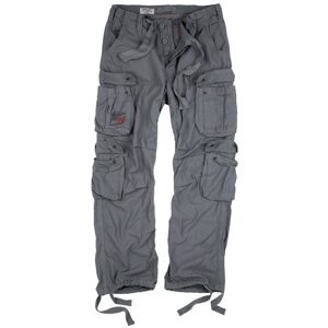 SURPLUS Kalhoty AIRBORNE VINTAGE ŠEDÉ Barva: ŠEDÁ - GREY, Velikost: L