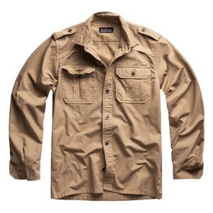SURPLUS Košile M65 BASIC s dlouhým rukávem KHAKI Barva: KHAKI, Velikost: XXL