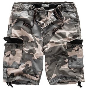 SURPLUS Kraťasy VINTAGE NIGHT CAMO Barva: NIGHT CAMO, Velikost: L