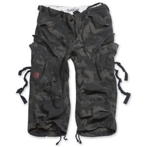 SURPLUS Kraťasy ENGINEER VINTAGE 3/4 BLACK CAMO Barva: BLACK CAMO, Velikost: M