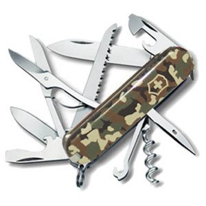 Victorinox Nůž kapesní HUNTSMAN 91mm WOODLAND Barva: US WOODLAND