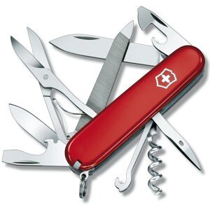 Victorinox Nůž kapesní MOUNTAINEER 91mm ČERVENÝ Barva: Červená