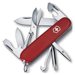 Victorinox Nůž kapesní SUPER TINKER 91mm ČERVENÝ Barva: Červená