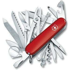 Victorinox Nůž kapesní SWISSCHAMP 91mm ČERVENÝ Barva: Červená