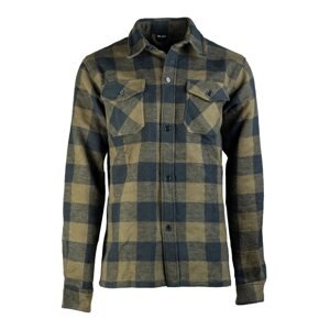 MIL-TEC® Košile DŘEVORUBECKÁ na knoflíky ZELENOČERNÁ Velikost: 3XL