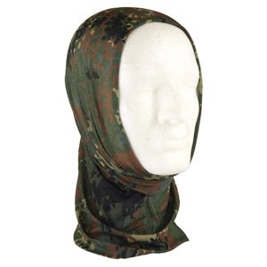 MIL-TEC® Šátek HEADGEAR multifunkční FLECKTARN Barva: FLECKTARN - německé maskovaní