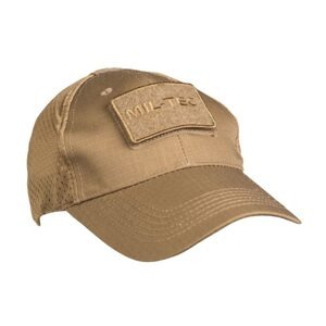 MIL-TEC® Čepice baseball se síťkou COYOTE Barva: COYOTE BROWN