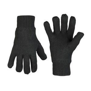 MIL-TEC® Rukavice Thinsulate pletené ČERNÉ Barva: Černá, Velikost: L