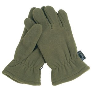 MIL-TEC® Rukavice FLEECE Thinsulate ZELENÉ Barva: Zelená, Velikost: L