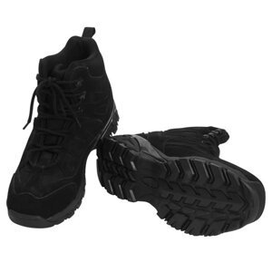 MIL-TEC® Boty kotníčkové SQUAD 5" ČERNÉ Barva: Černá, Velikost: US 7