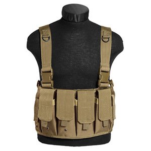 MIL-TEC® Vesta taktická MAG CHEST RIG COYOTE Barva: COYOTE BROWN