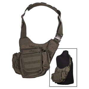 MIL-TEC® Taška přes rameno multifunkční MOLLE ZELENÁ Barva: Zelená