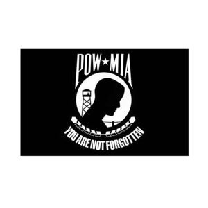 ROTHCO Vlajka POW/MIA Barva: Černá