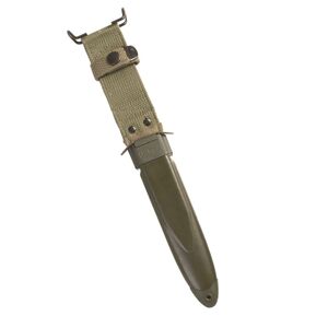 MIL-TEC® Pouzdro US na nůž M8A1 ZELENÉ repro Barva: Zelená