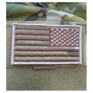 MILITARY RANGE ášivka vlajka USA reversní MULTICAM VELCRO Barva: MULTICAM®