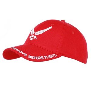 FOSTEX Čepice baseball Remove Before Flight ČERVENÁ Barva: Červená