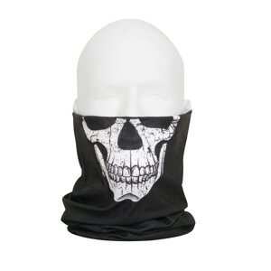 ROTHCO Šátek HEADGEAR multifunkční s lebkou ČERNÝ Barva: Černá