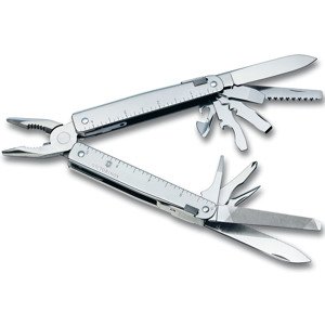 Victorinox Kleště multifunkční SwissTool STŘÍBRNÉ v nylonovém pouzdře Barva: STŘÍBRNÁ