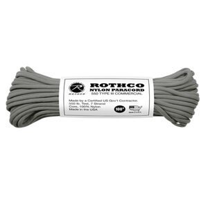 ROTHCO Šňůra PARACORD nylon 550LB 30m 4mm FOLIAGE GREEN Barva: FOLIAGE