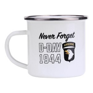 FOSCO Hrnek D-DAY 1944 smaltovaný 300 ml BÍLÝ Barva: Bílá