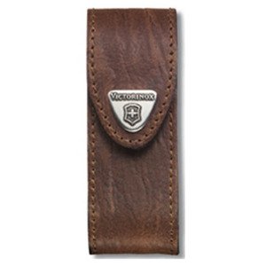 Victorinox Pouzdro kožené na nůž 91mm 2-4 čtvercové HNĚDÉ Barva: Hnědá