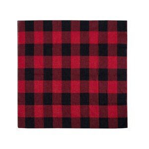 ROTHCO Šátek JUMBO kostkovaný PLAID velký ČERVENO-ČERNÝ Barva: Červená