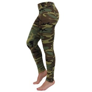 ROTHCO Legíny maskáčové WORKOUT WOODLAND Barva: US WOODLAND, Velikost: L