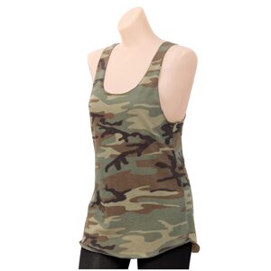 ROTHCO Tílko dámské RACERBACK WOODLAND Barva: US WOODLAND, Velikost: L