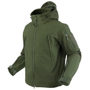 CONDOR OUTDOOR Bunda Summit SOFTSHELL ZELENÁ Barva: Zelená, Velikost: L