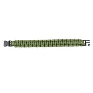 ROTHCO Náramek SURVIVAL PARACORD OLIV 17,5 cm Barva: Zelená, Velikost: 7