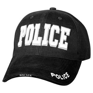 ROTHCO Čepice DELUXE POLICE baseball ČERNÁ Barva: Černá