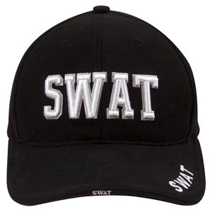 ROTHCO Čepice DELUXE SWAT baseball ČERNÁ Barva: Černá