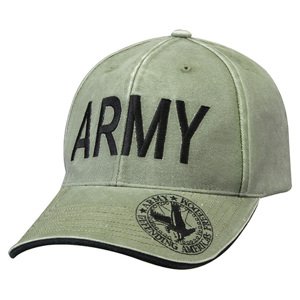 ROTHCO Čepice baseball VINTAGE DELUXE ARMY ZELENÁ Barva: Zelená