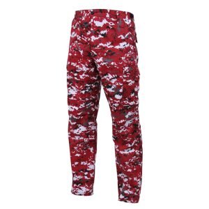 ROTHCO Kalhoty BDU DIGITAL ČERVENÁ Barva: URBAN DIGITAL RED, Velikost: XL