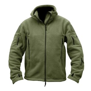 KOMBAT Mikina FLEECE RECON s kapucí ZELENÁ Barva: Zelená, Velikost: L