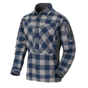 Helikon-Tex® Košile MBDU flanel SLATE BLUE CHECKERED Velikost: L