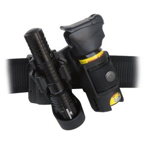 ESP Pouzdro LHU-04 pro svítilnu a sprej rotační plastové klip Barva: Černá