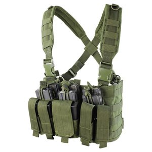 CONDOR OUTDOOR Vesta taktická RECON CHEST RIG ZELENÁ Barva: Zelená