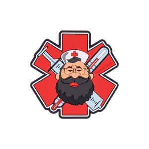 Helikon-Tex® Nášivka Beardman MEDIC velcro plastová