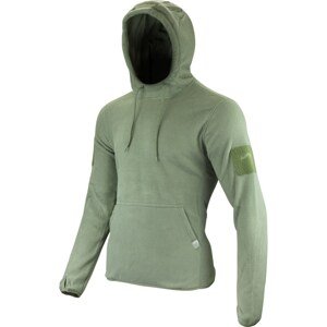 Viper® Mikina klokanka s kapucí FLEECE ZELENÁ Barva: Zelená, Velikost: XL