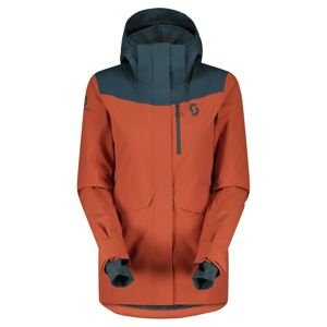 SCOTT Jacket W's Ultimate Dryo Plus, Aruba Green/Earth Red (vzorek) velikost: M