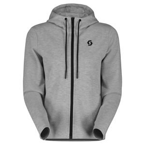 SCOTT Hoody W's Tech Zip, Grey Melange (vzorek) velikost: M